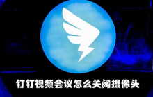 钉钉视频会议怎么关闭摄像头