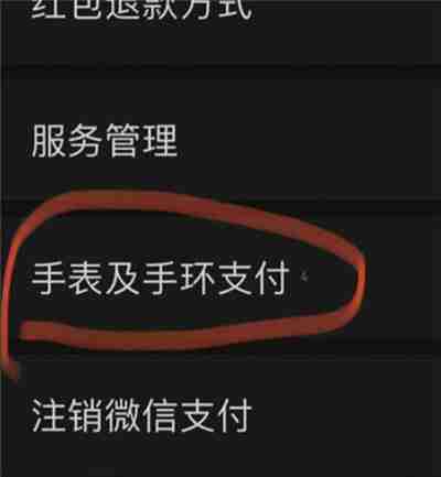 微信怎么绑定手表支付