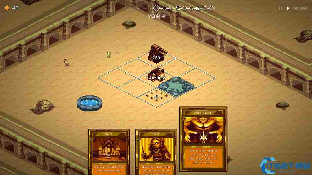 Steam策略新作9Kings定档4月 肉鸽卡牌构筑引爆王国战争