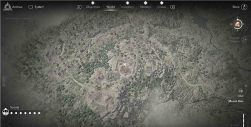 刺客信条影近江延历寺失落的卷页位置