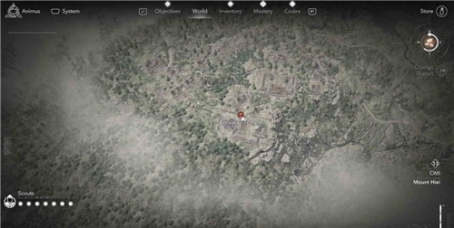 刺客信条影近江延历寺失落的卷页位置