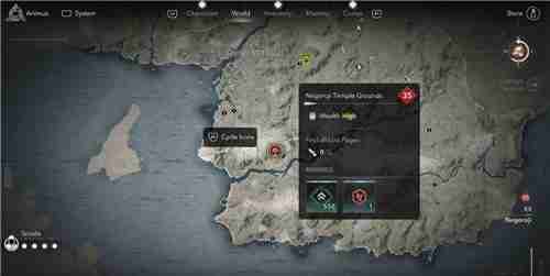 刺客信条影纪伊根来寺失落的卷页位置