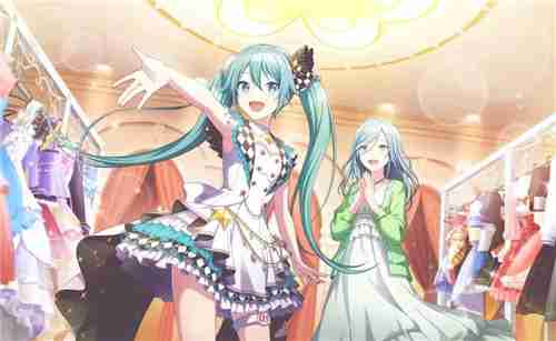 初音未来缤纷舞台预抽卡全四星卡面