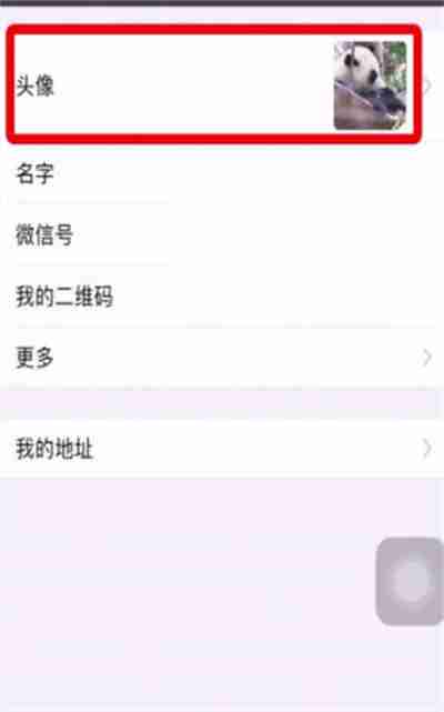 微信怎么查看上一张头像