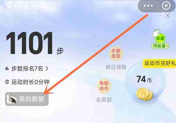 支付宝怎么看历史运动步数