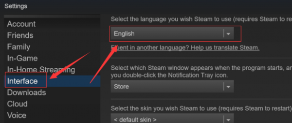 steam社区怎么改成中文 steam社区改成中文步骤