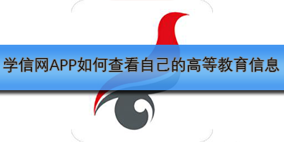 学信网APP如何查看自己的高等教育信息
