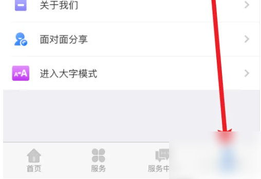 内蒙古人社app如何退出大字模式 内蒙古人社进入大字模式方法