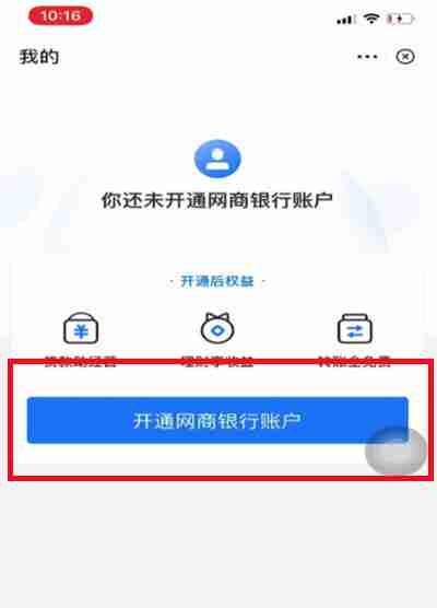 支付宝怎么开通网商银行