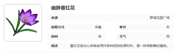 开放空间罗塔花园广场采集物有哪些-开放空间罗塔花园广场采集物大全