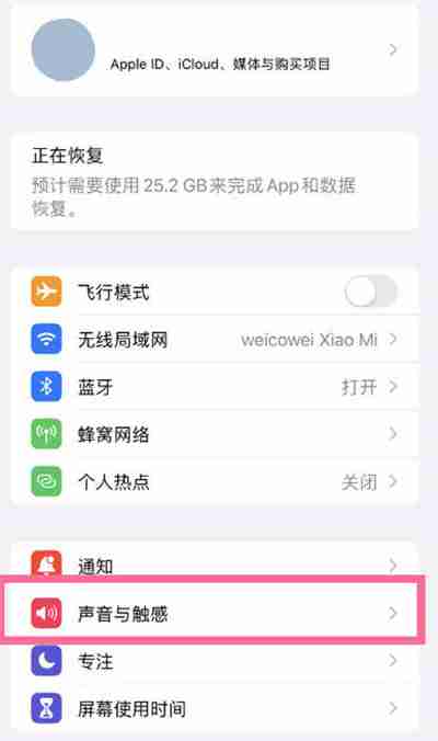 iPhone14键盘按键声音怎么关闭