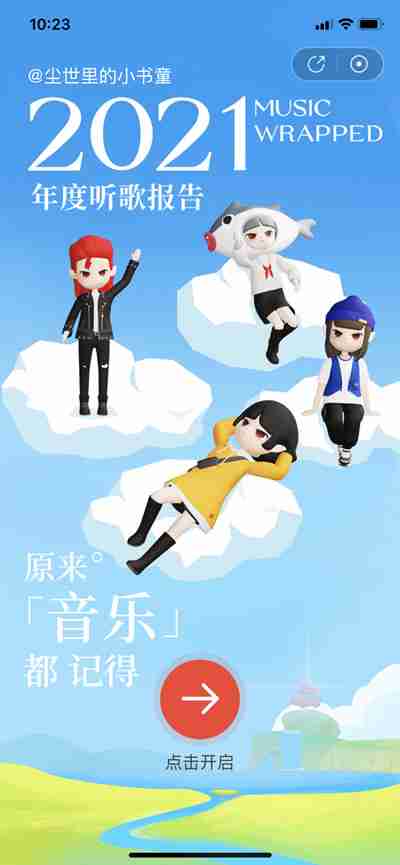 网易云音乐2021年年度报告彩蛋在哪里