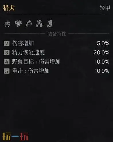 第一狂战士卡赞猎犬套装图鉴 套装效果一览