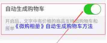 微购相册如何实现自动跟图-微购相册怎样进行自动跟图
