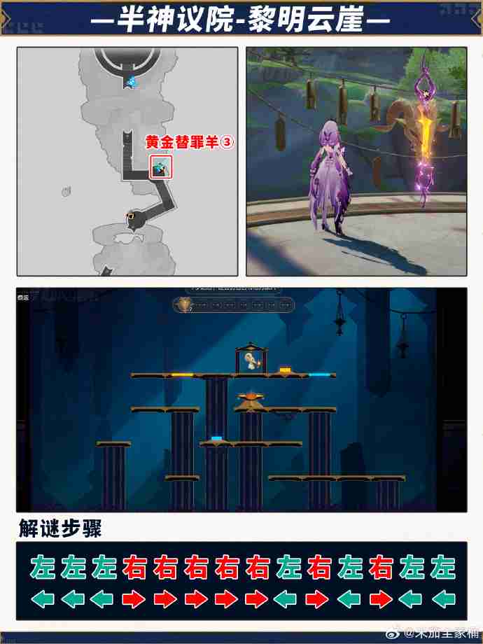 崩坏星穹铁道半神议院宝箱位置-崩铁半神议院黎明云崖宝箱位置在哪