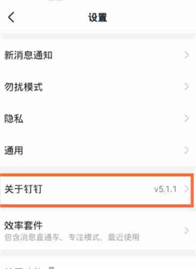 钉钉怎么升级到最新版本