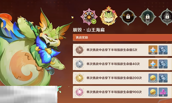 原神崩毁山王海扁绝境难度怎么过 无极限超激格斗赛活动通关攻略