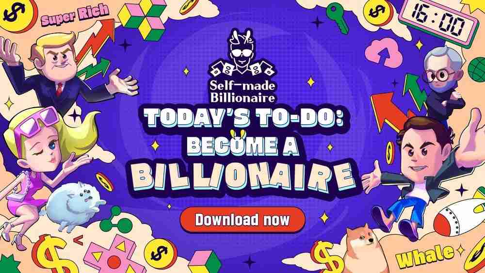 MARBLEX 2025度首款游戏 《Self-made Billionaire: Stock Game》登场
