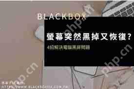 电脑突然黑屏怎么办-电脑突然黑屏解决办法