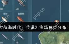 大航海时代传说全渔场鱼类图鉴：从菜鸟到捕鱼达人的终极指南