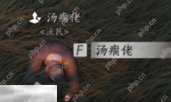 燕云十六声汤瘸佬怎么结交 汤瘸佬对话结交攻略