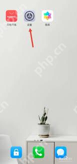 荣耀手机桌面图标变大