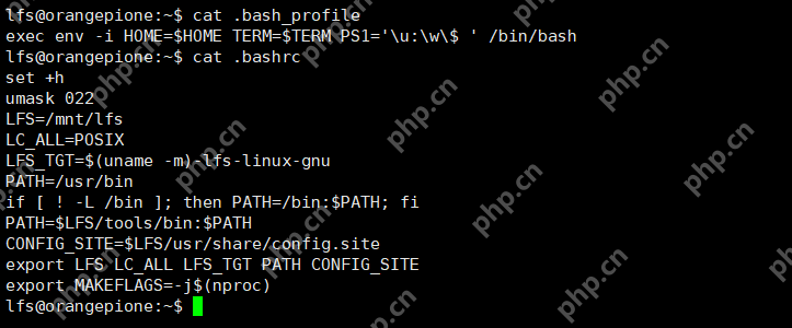 【从0构建Linux系统/LFS】环境配置及软件包与补丁的安装