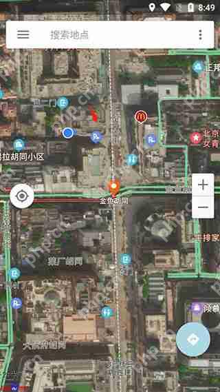 北斗卫星地图怎么看街景