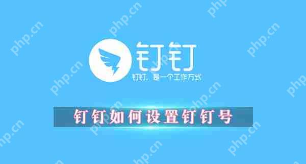 钉钉如何设置钉钉号