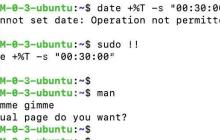 Gimme! Gimme! Gimme! (A Man After Midnight) --Linux中的一个彩蛋
