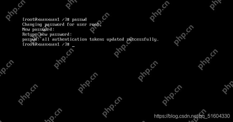 Linux——修改root用户密码
