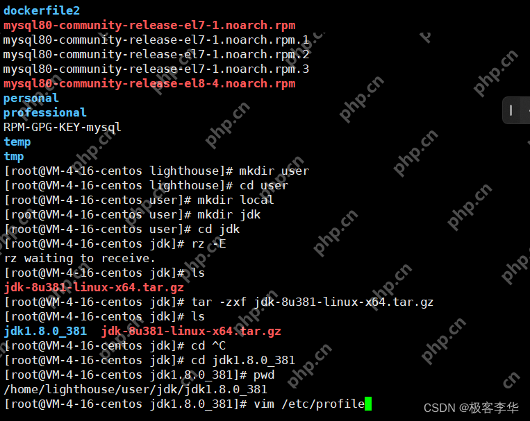 linux安装jdk教程