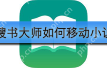搜书大师如何移动小说