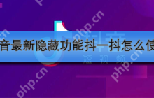 抖音最新隐藏功能抖一抖怎么使用