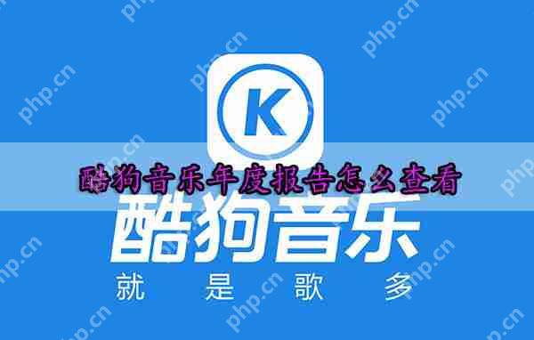 酷狗音乐年度报告怎么查看