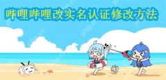 哔哩哔哩改实名认证修改方法