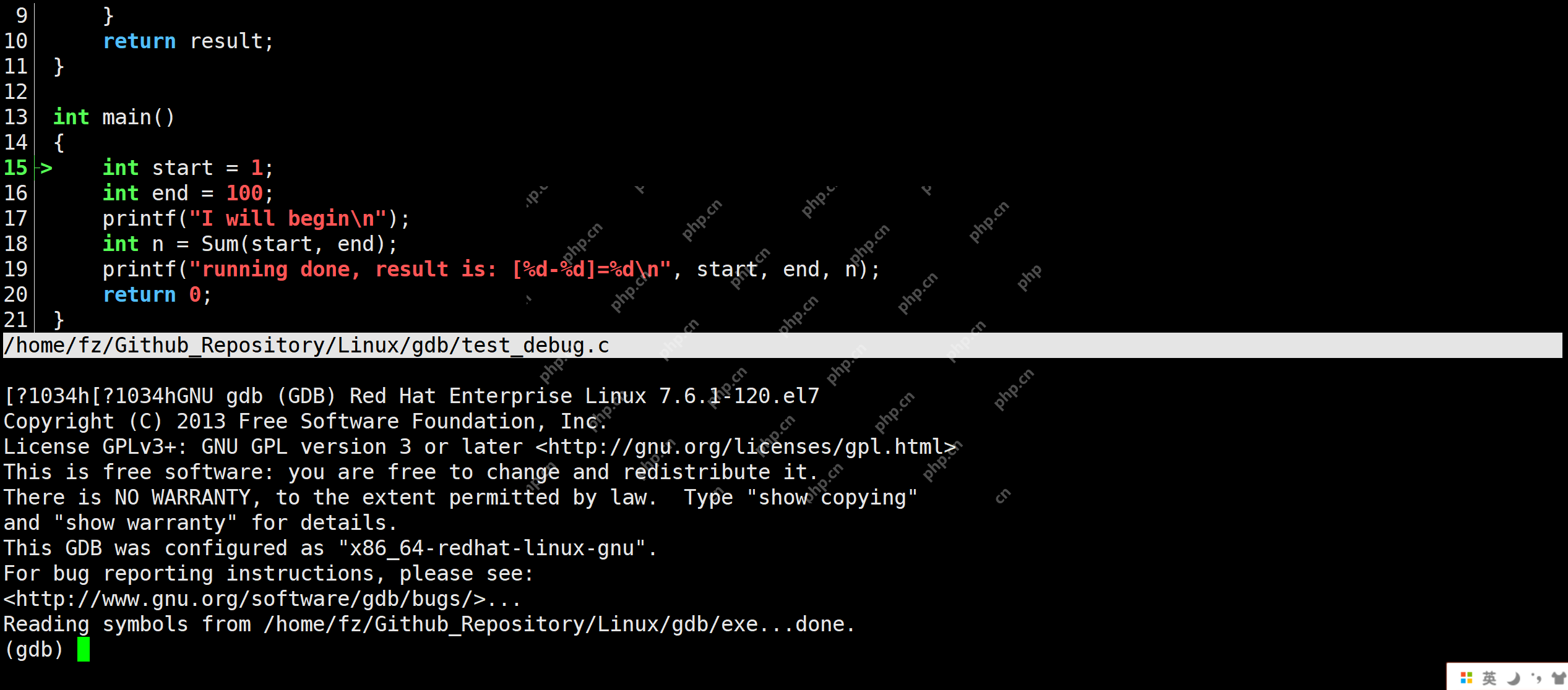 [Linux] GDB 和 CGDB的使用及理解