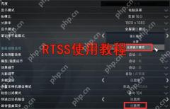 RTSS使用教程