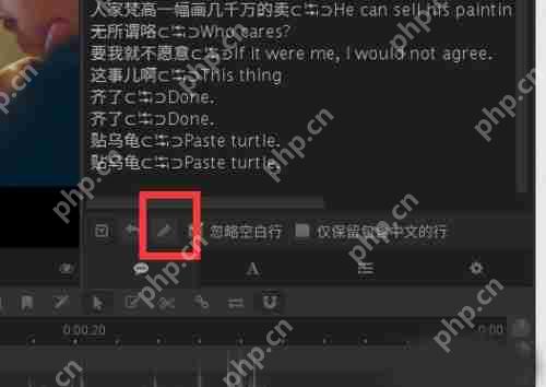 arctime pro怎么导入字幕