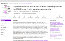 北京理工大学重庆微电子研究院在光学领域国际知名期刊《Optics Express》发表高水平论文！