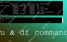 Linux磁盘空间的利器：`df` 和 `du`命令