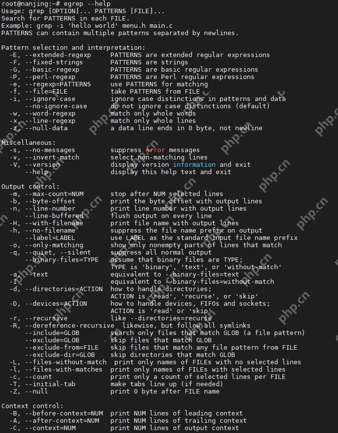 Linux强大的文本搜索命令：egrep