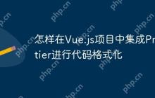 怎样在Vue.js项目中集成Prettier进行代码格式化