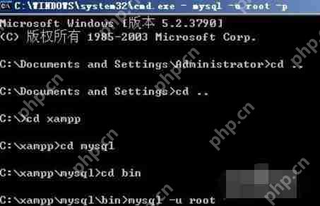 xampp的mysql密码怎么设置?mysql密码设置流程介绍