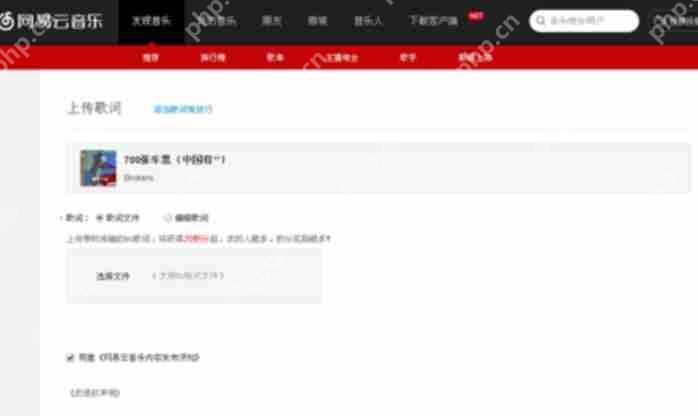 网易云音乐怎么上传歌词？网易云音乐上传歌词步骤一览