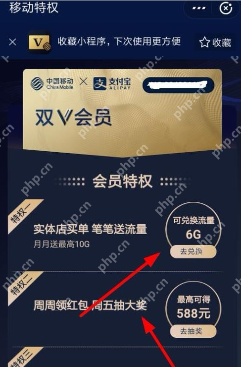支付宝怎么取消移动双v会员？取消移动双v会员步骤分享