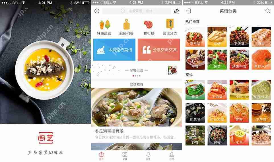 菜谱APP开发:菜谱APP有哪些功能?开发费用多少?