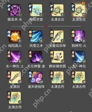 一念逍遥法修神通搭配攻略