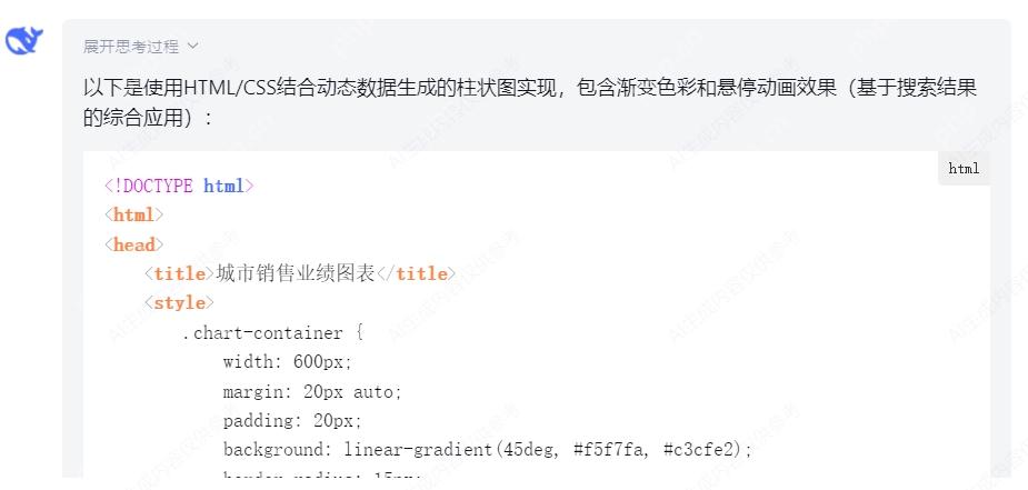 突破Power BI原生限制！DeepSeek智能生成高阶图表效果