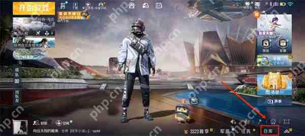 和平精英头盔隐藏方法